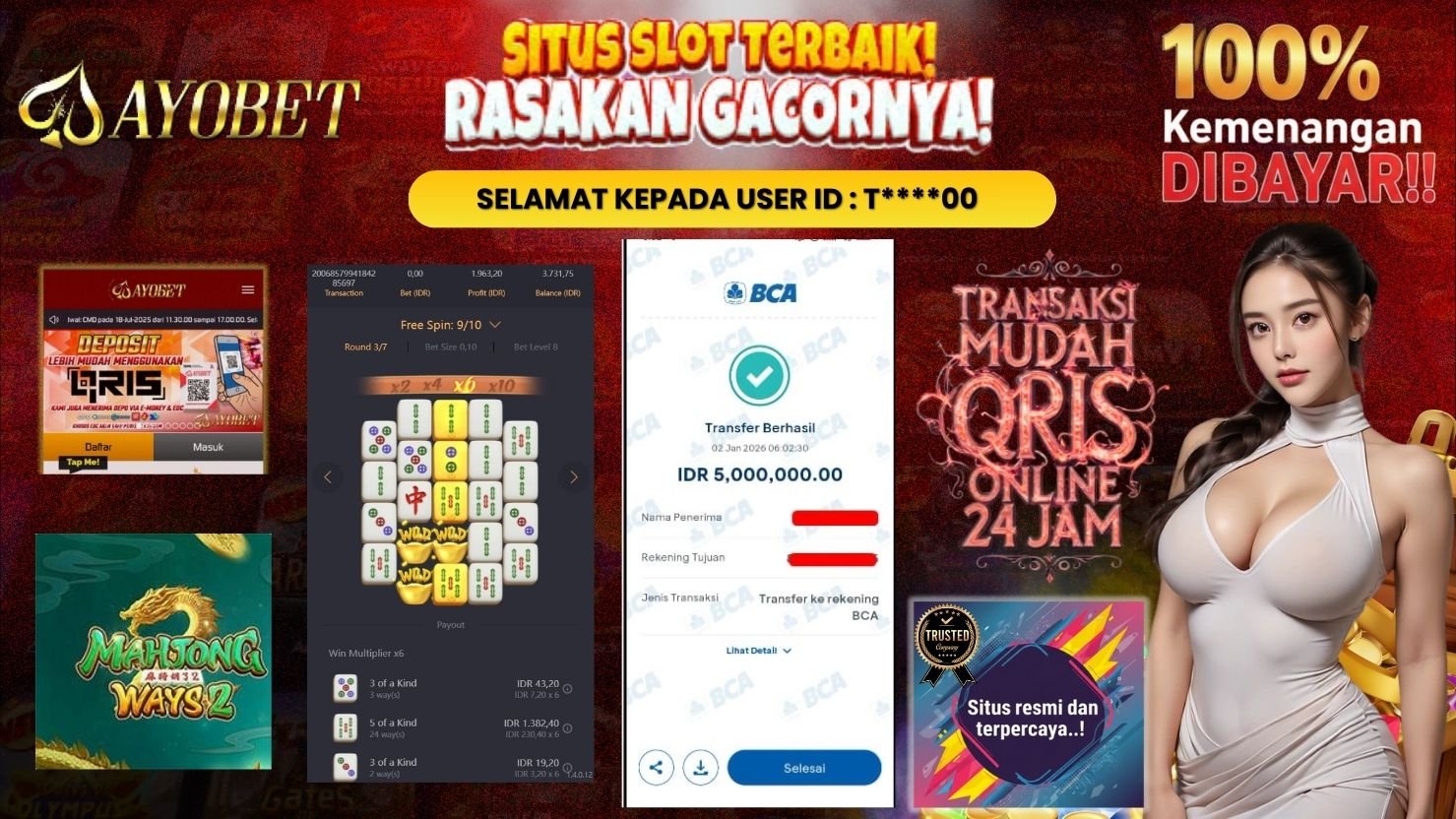 AYOBET JACKPOT SLOT MAHJONG WAYS 2